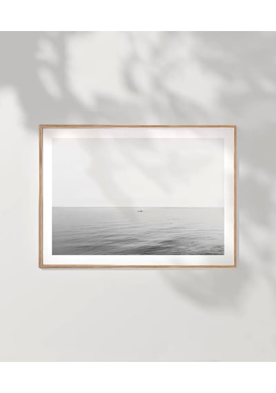Çerçevesiz Poster Denizin Ortasında
