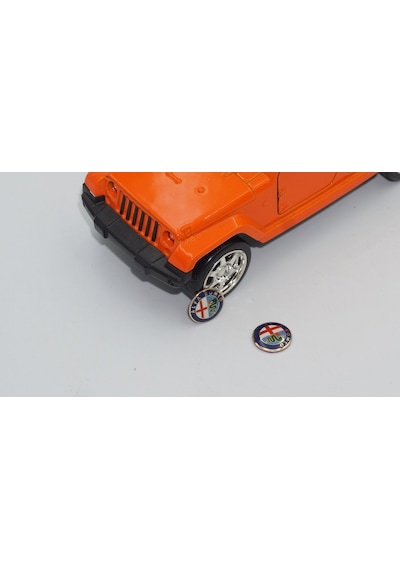 Alfa Romeo Oto Anahtar 3M Metal Alaşım Logo 2Li Set (263078912)