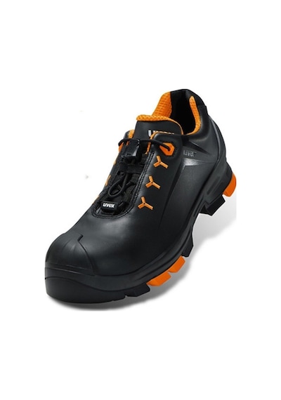 Uvex Unisex 6502 S3 Src Esd İş Ayakkabısı Siyah - Turuncu