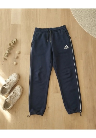Alc Sportwear Erkek Çocuk Asorti Lacivert Paça Stopperlı Eşofman Altı