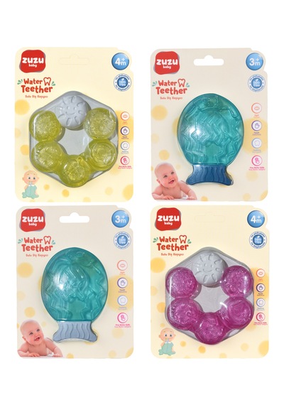 Zuzu Sulu Diş Kaşıyıcı Set - 4 Adet Şeffaf