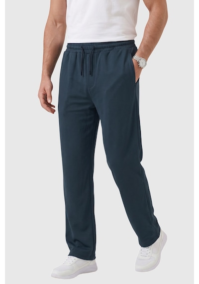 Deep Sea Deepsea Lacivert Baggy Style Likralı Lastikli İpli Erkek Spor Pantolon 2600262