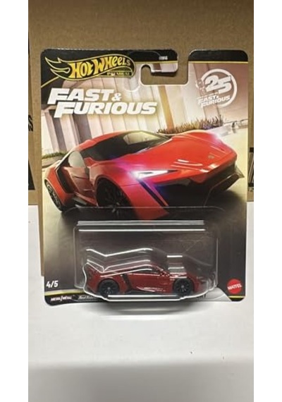 Hot Wheels Premium Fast And Furious 25. Yıl Özel Koleksiyon Araba Seti, 5'li Paket, 3+ Yaş, Model Hnw46 979n