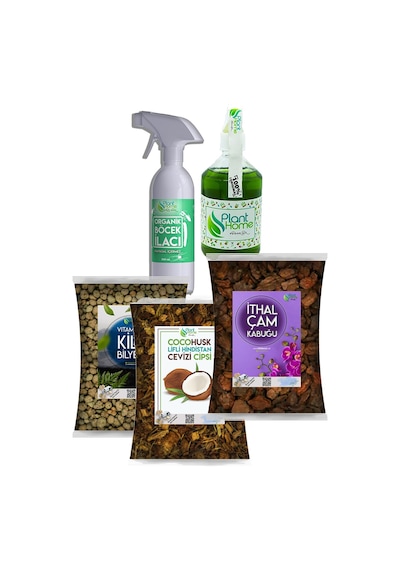 Orkide Bakım Ürünleri Planthome Powermix 5Li Set