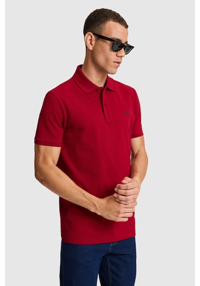 U.S. Polo Assn. U.s. Polo Assn. Erkek Bordo Tişört Basic 50326963-vr014