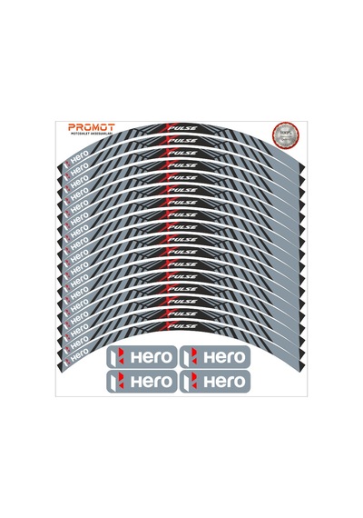 Motosiklet Jant Şeridi Hero X Pulse Uyumlu 2 Nötr