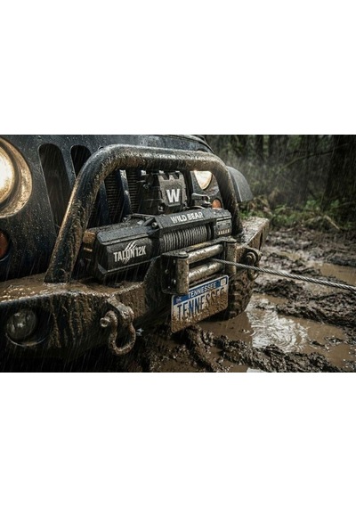 Wild Bear Talon 12.000 Lbs Offroad Vinç Profesyonel 4x4 Arazi Ve Kurtarma Vinci