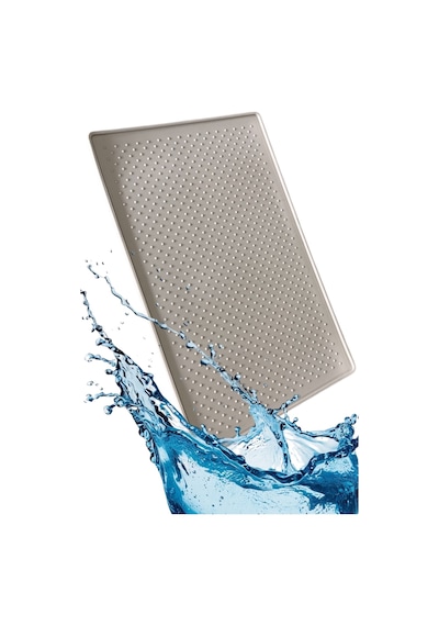 Çok Amaçlı Kaymaz Mat Mutfak, Banyo, Tezgâh Üstü Kullanım İçin 28x45 Cm Silikon Bej Diğer