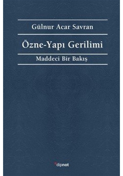 Özne-yapı Gerilimi / Gülnur Acar Savran