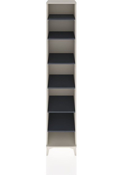 Hyperion Dolap 6 Raflı 44x44x221 Aytaşı-antrasit Aytaşı