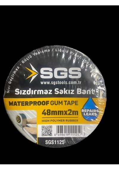 Sgs 1125 Sızdırmaz Sakız Bant 48mm 2mt