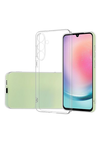 Samsung Galaxy Uyumlu S25 Kılıf İnce Kamera Korumalı Şeffaf Silikon