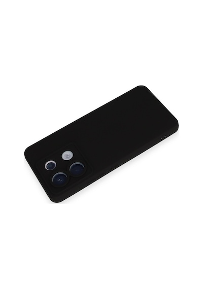 Xiaomi Redmi Note 13 Pro 5g Uyumlu Kılıf Nano İçi Kadife Silikon - Siyah