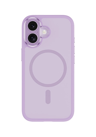 Apple Uyumlu iPhone 17  Kılıf M-safe Şarj Özellikli Benks Mist Magnetik Kapak Açık Mor Açık Mor
