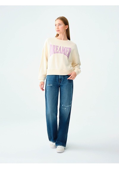Loft Kadın Sweatshirt Taş Lf2035722 25kp69000173 P690l2