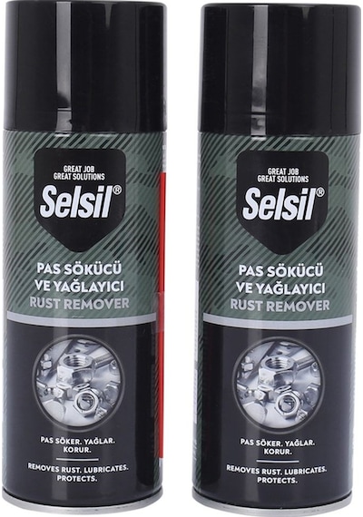 2 Adet Pas Sökücü Ve Yağlayıcı 400ml Rust Sprey X2