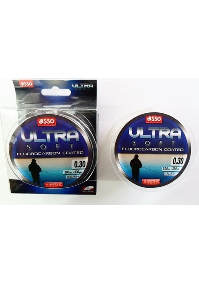 Asso Ultra Soft 150mt Fluorocarbon Kaplamalı Misina 0,28mm