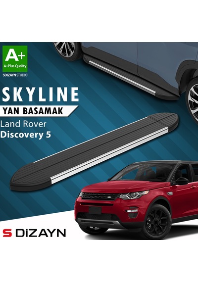 S-dizayn Land Rover Discovery 5 Skyline Krom Yan Basamak 193 Cm 2017 Üzeri A+ Kalite