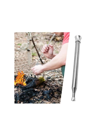 Teleskopik Ateş Başlatıcı Outdoor Üfleme Borusu 63 Cm Bx40