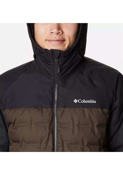 Columbia Grand Trek İi Down Hooded Jacket Erkek Mont - 231 Kahverengi
