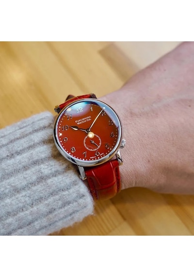 Odaka Chili Pepper Red Kol Saati Gümüş