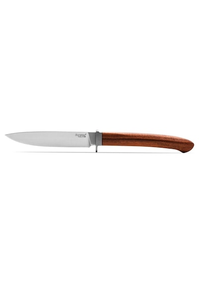 Lionsteel Ago - Santos Wood Kamp Bıçak Kahverengi