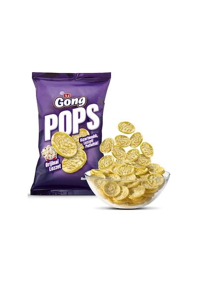 Eti Gong Pops Sade 10 x 80 G