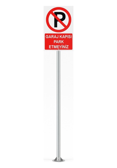 Galvaniz Yuvarlak Direk 3 M Flanşlı