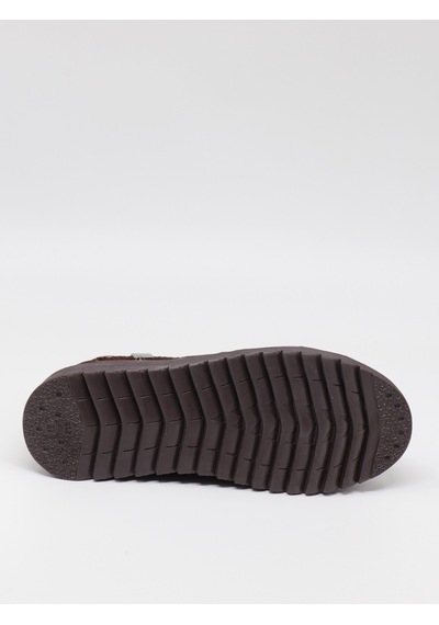 Nesilshoes Nesil Shoes Dvm 1001 Kahve Süet Kadın Fermuarlı Kışlık Bot