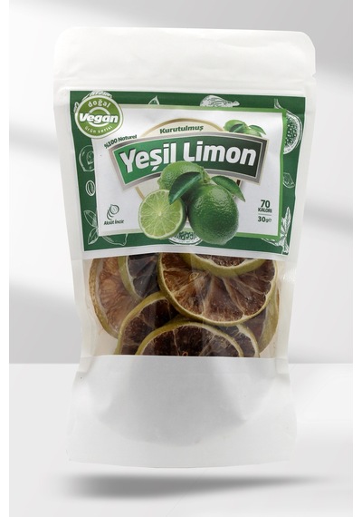 Kurutulmuş Yeşil Limon