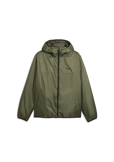 Puma Essentials Ligth Padded Erkek Haki Kapüşonlu Mont