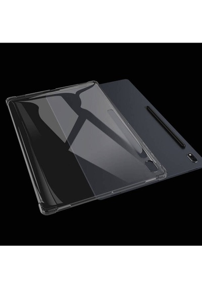 Galaxy Tab S8 Plus Kılıf Zore Tablet Nitro Anti Shock Silikon Kapak Arka Kapak