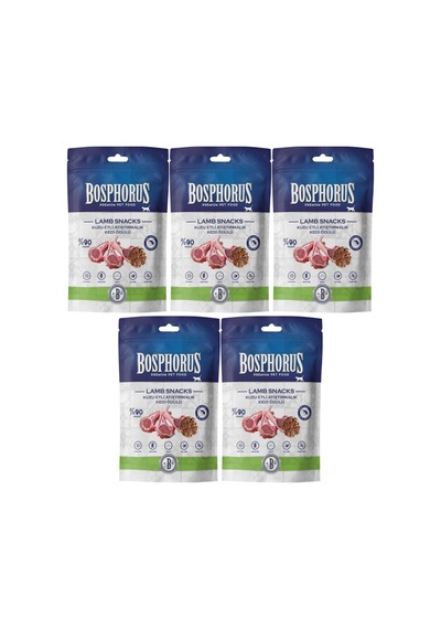 Kuzu Etli Atıştırmalık Kedi Ödülü 80 Gram X 5 Adet