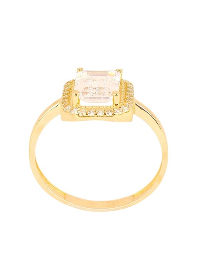 Cigold Taşlı Yüzük 14 Ayar Altın 2.29 Gr Oa-c11601029188 Renkli