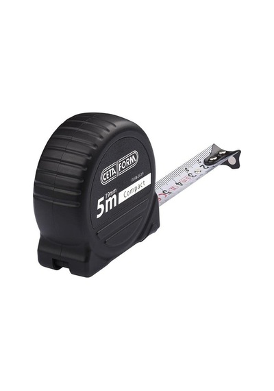 Ceta Form P05b-0519 Siyah Kasa 5 M X 19 Mm Compact Şerit Metre 0.004 M - 0.032 M