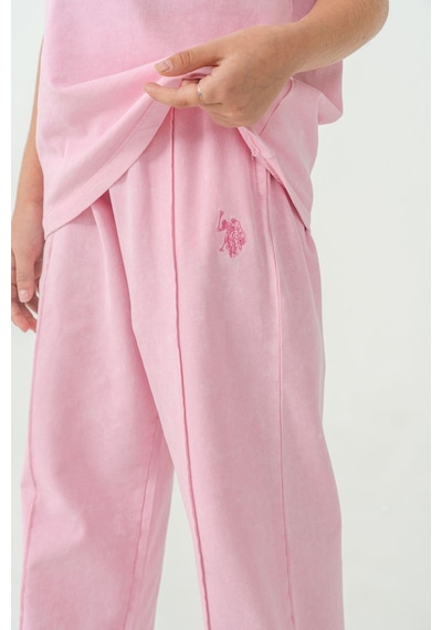 U.s. Polo Assn. Kız Çocuk Pembe Pijama Takım Us2529-c-v2 Pembe