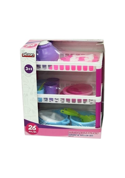 Pilsan Hamarat 3 Katlı Çay Seti 03 337