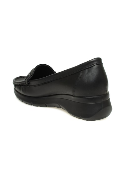 Mammamia D24ya-685 Kadın Deri Loafer Ayakkabı D24YA-685-R7307 Siyah