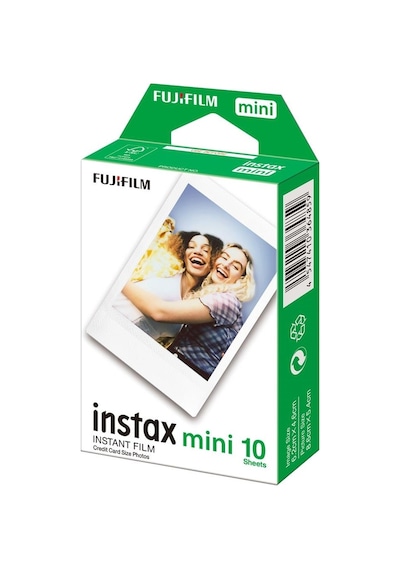 Instax Mini 13 Fotoğraf Makinesi Deri Çanta Kıskaç + 10'lu Film Hediye Seti