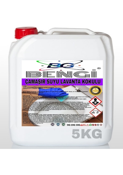Çamaşır Suyu Lavanta Kokulu 5 Kg Tekli