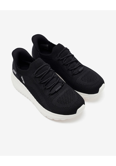 Skechers Bobs Sparrow 2.0 - Lucky Run Kadın Siyah Spor Ayakkabı 117620 Blk Siyah