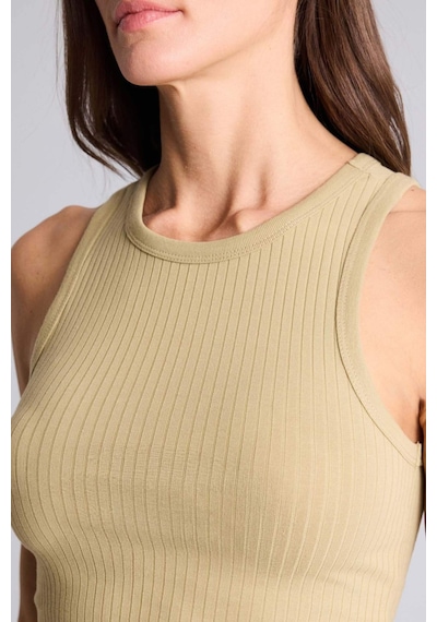 Defacto Slım Fıt Halter Yaka Fitilli Kaşkorse Atlet A8859ax26smbg795 Bej-bg795