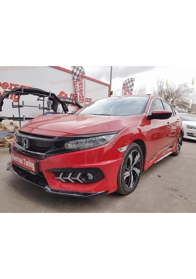 Honda Fc5 Turbo Body Kit-fibersan Tuning N11.17081