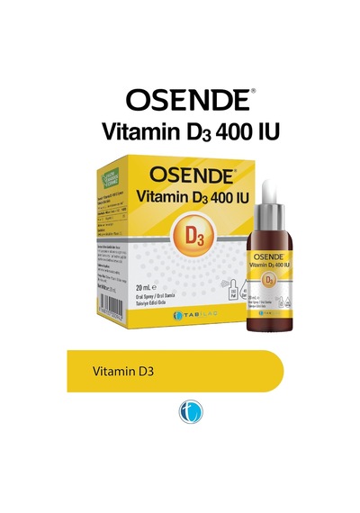 Vitamin D3 400 Iu Damla/sprey 20 Ml