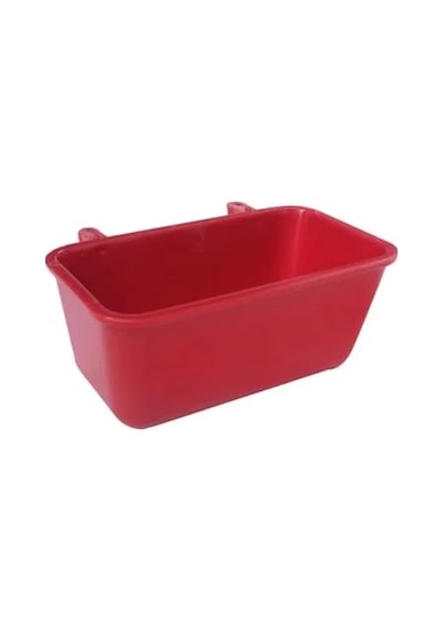 Plastik Yem Kabı 8 Cm - Kuşlar İçin 120 Adet