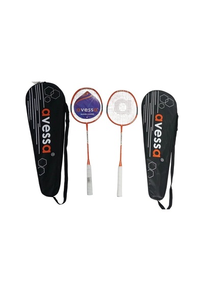 Premium Bst-700 Badmington Raket Set Turuncu Bahçe Sahil Aktivite