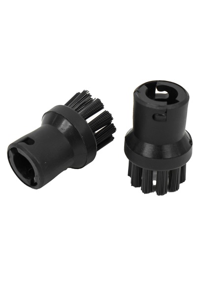 Karcher Uyumlu Sc 1, Sc 2,sc 3, Sc 4 Buharlı Süpürge Temizleyici Cam Silme Aparatı & Yuvarlak Fırça Seti 1 Set