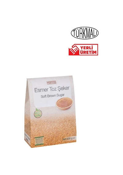 Esmer Toz Şeker Harras 500 Gr