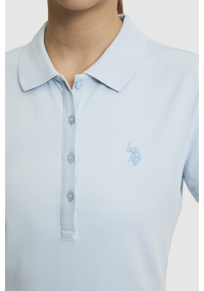 U.S. Polo Assn. U.s. Polo Assn. Kadın Açık Mavi Tişört Basic 50321818-vr003 Acık Mavı