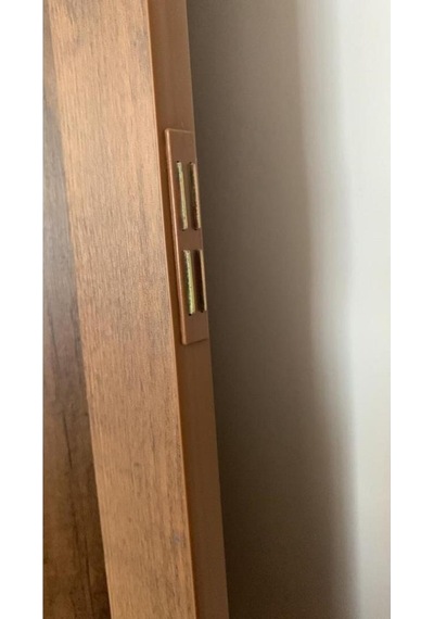Akordeon Kapı Kibar Modeli, Meşe Ahşap Desenli, 84x216cm